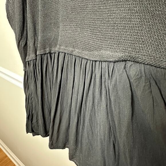 LiaBella Black Relaxed Mini Dress - Picture 5 of 5